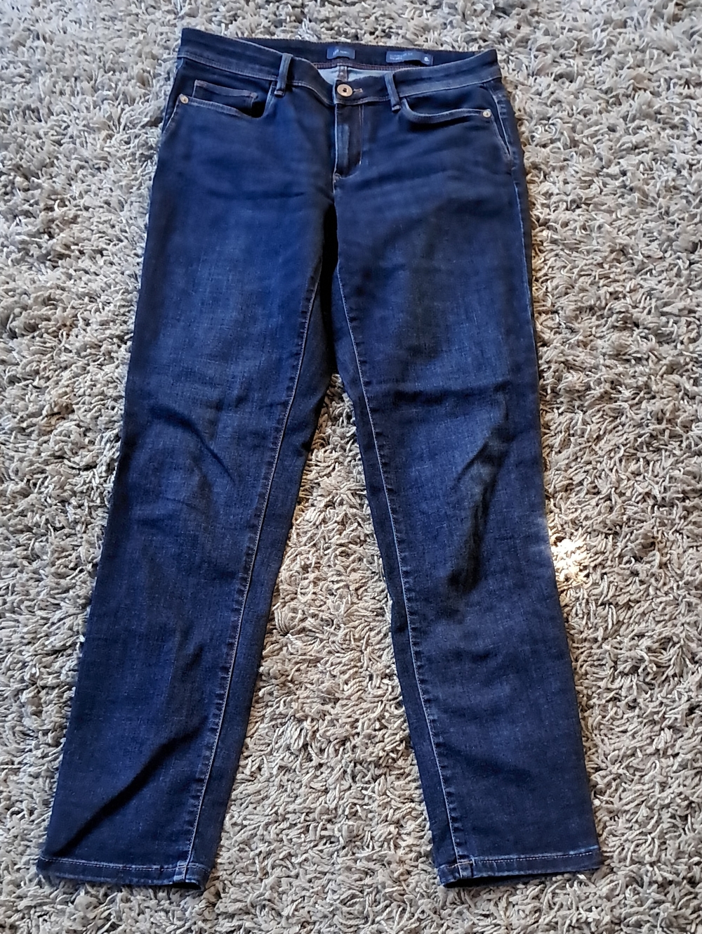 J. Jill Indigo Slim Ankle Jeans